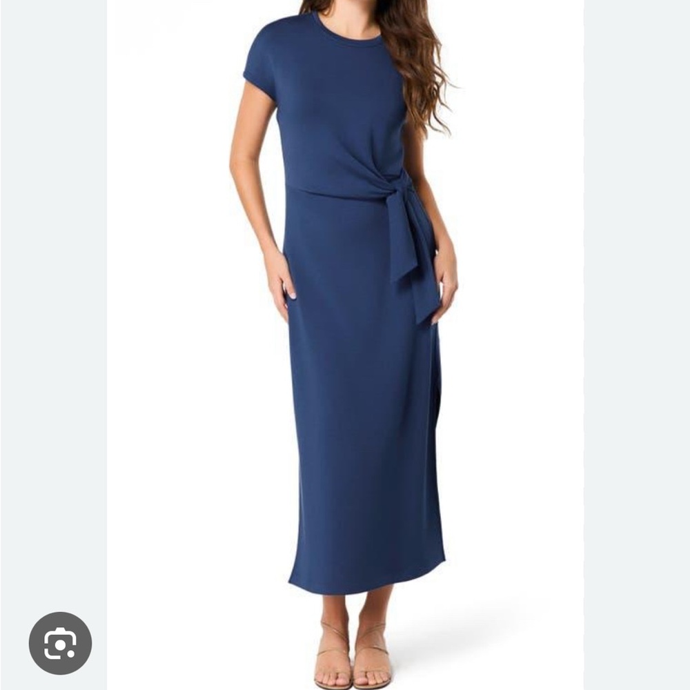 SPANX Classic Navy Maxi Dress